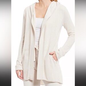 Barefoot Dreams Cozy Chic Ultra Lite Hooded Cardigan 1X